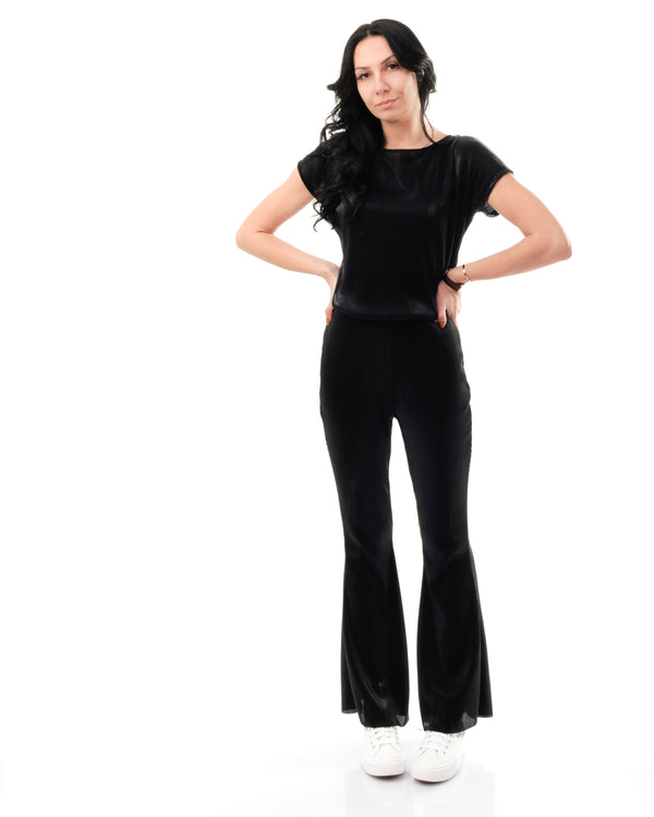 Pantalone Donna Kendall Kylie KKW35H2001 BLACK KKW35H2001BLACK Kendall Kylie