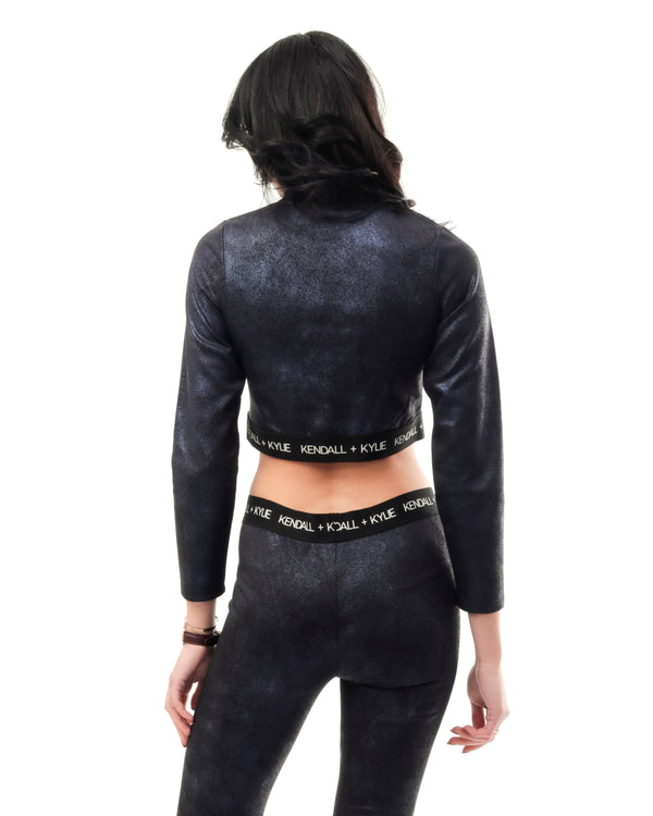 Top Donna Kendall Kylie KKW3601608 BLACK/BLUE KKW3601608BLACK/BLUE Kendall Kylie