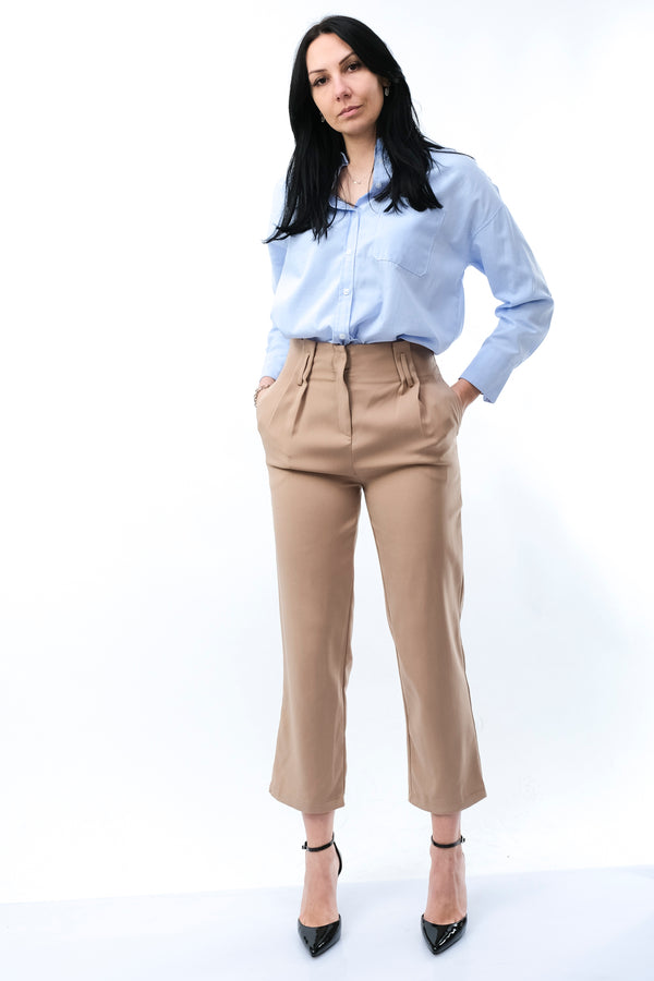 Pantalone Donna Anna Rock Milano PANTALONE PENCES 309906 CAMMELLO PANTALONE PENCES 309906CAMMELLO Anna Rock Milano