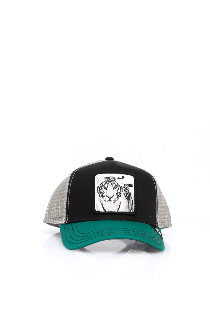 Cappello Unisex Goorin Bros. ANIMAL CAP TIGER BLACK GREEN