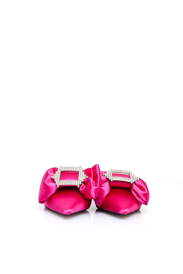 Scarpe Donna Jeffrey Campbell SIT-PRETTY FUCHSIA SATIN SILVER SIT-PRETTYFUCHSIA SATIN SILVER Jeffrey Campbell