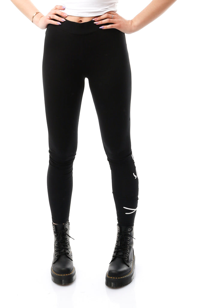 Leggins Donna Karl Kani SIGNATURE LEGGINGS 32005 BLACK SIGNATURE LEGGINGS 32005BLACK Karl Kani