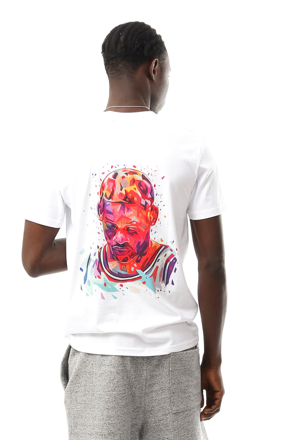 T-shirt Uomo Limitlex Art TC W R027 RODMAN TC W R027 RODMAN Limitlex Art 