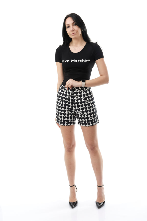 T-shirt Donna Love Moschino W4H19 34 E1951 C74 W4H19 34 E1951C74 Love Moschino