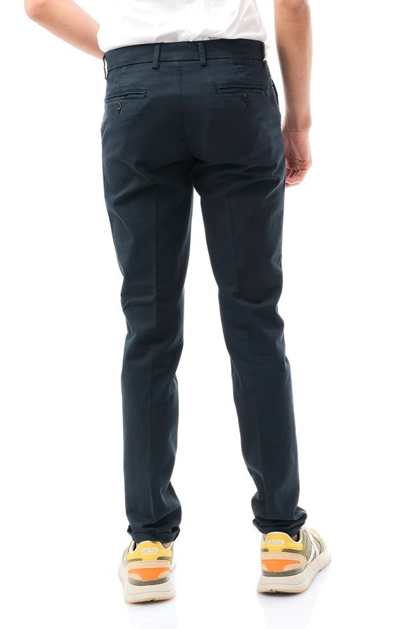 Pantalone Uomo Maison clochard MALLARD MP007001MC005 NIGHT BLUE 8002 MALLARD MP007001MC005NIGHT BLUE 8002 Maison clochard
