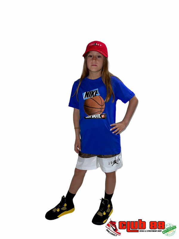 T-shirt Bambino Nike B NSW TEE BASKETBALL BALL DR9679-480 B NSW TEE BASKETBALL BALLDR9679-480 Nike