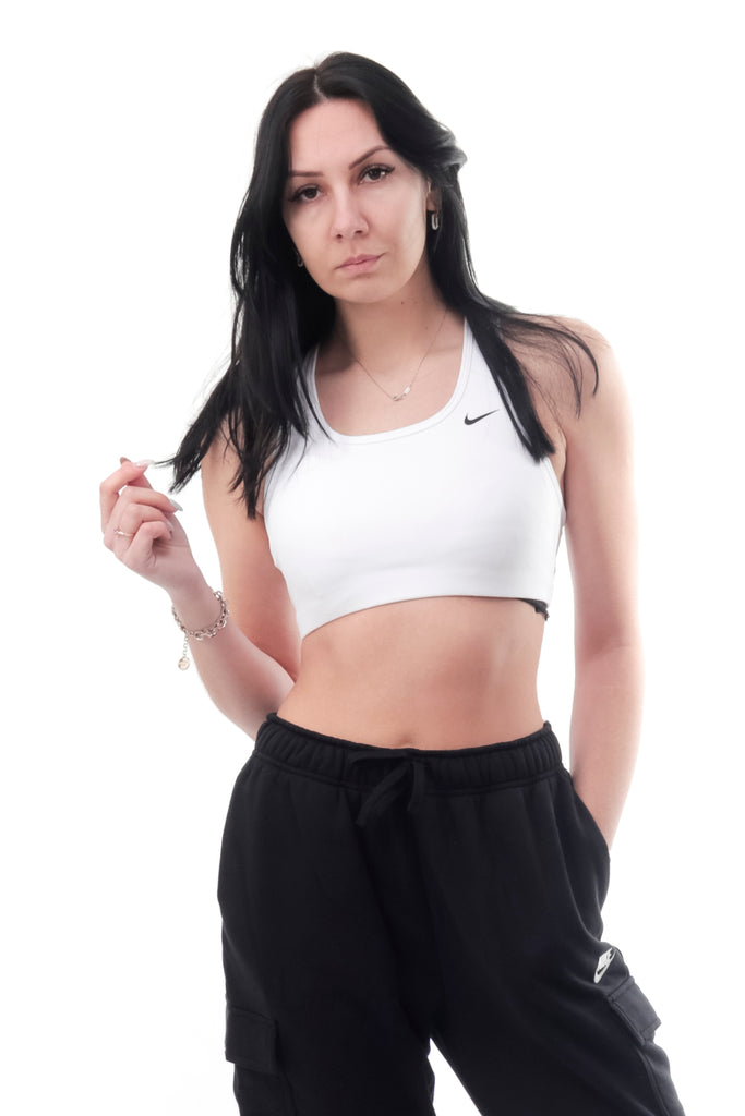 Top Donna Nike NIKE MED NON PAD BRA BV3630-100 NIKE MED NON PAD BRABV3630-100 Nike