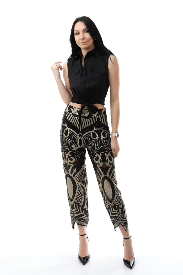 Camicia Donna Trash and luxury 0052 NERO 0052NERO Trash and luxury