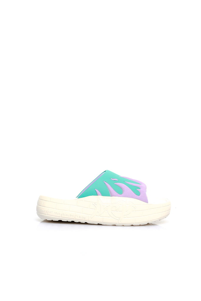 Ciabatta Unisex Acupuncture NYU SLIDE GREEN/PURPLE NYU SLIDEGREEN/PURPLE Acupuncture