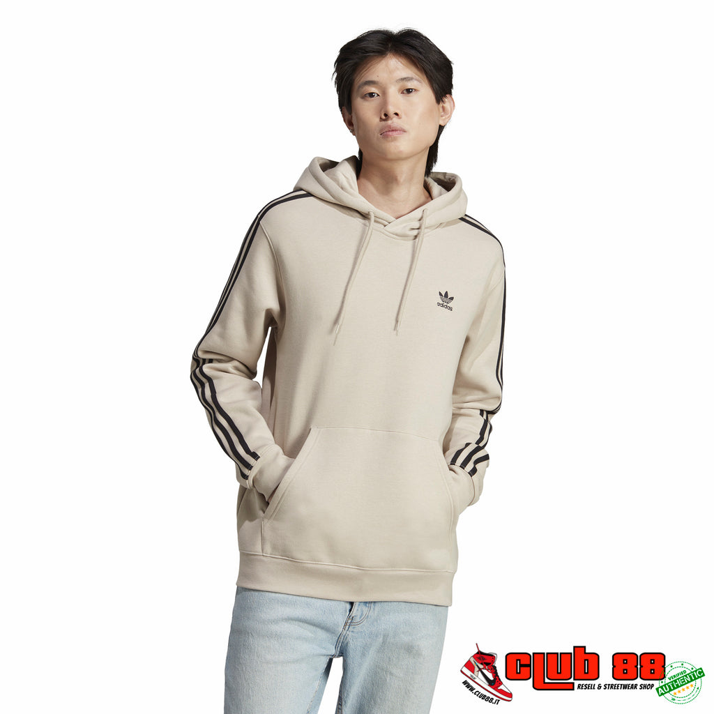 Felpa Uomo Adidas 3-STRIPES HOODY IL2490 3-STRIPES HOODY IL2490 Adidas 