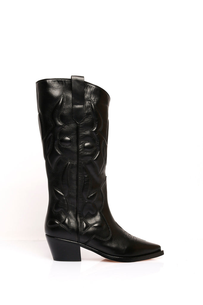 Stivali Donna Coral Blue MID TEXAN BOOT PADDED DRAWING BLA MID TEXAN BOOT PADDED DRAWING BLA Coral Blue 