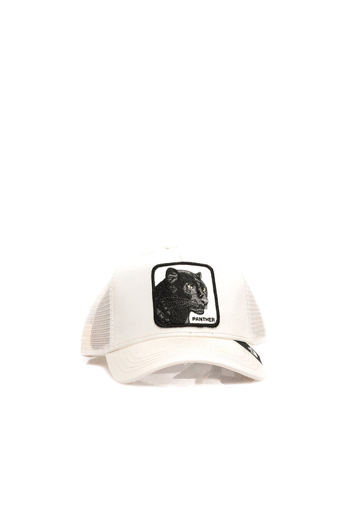 Cappello Unisex Goorin Bros. ANIMAL CAP PANTHER WHITE