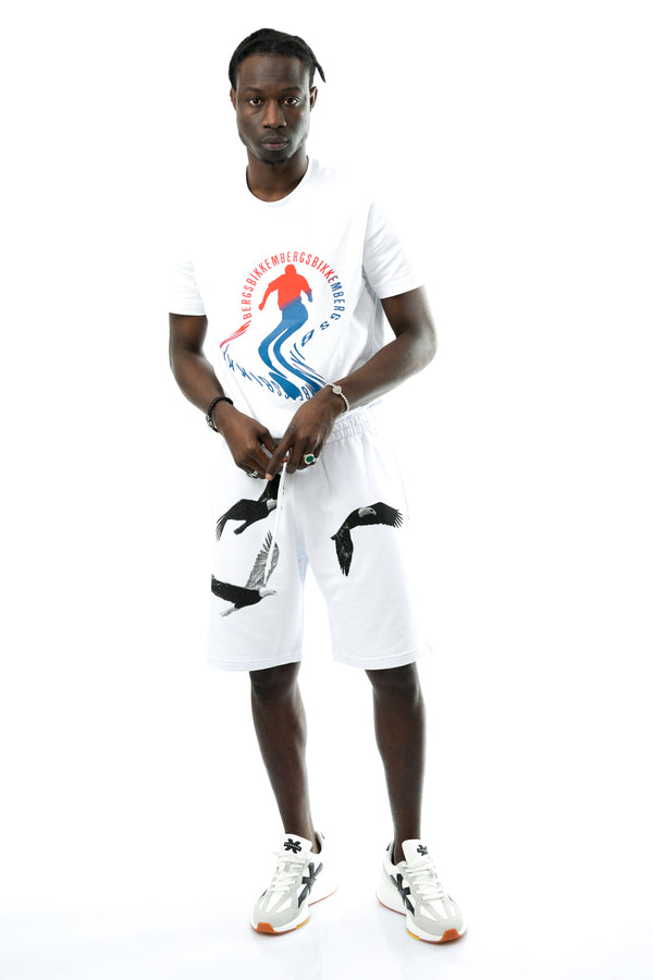 Bermuda Uomo Iuter FREEDOM SWEATSHORTS WHITE FREEDOM SWEATSHORTSWHITE Iuter