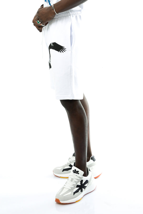 Bermuda Uomo Iuter FREEDOM SWEATSHORTS WHITE FREEDOM SWEATSHORTSWHITE Iuter