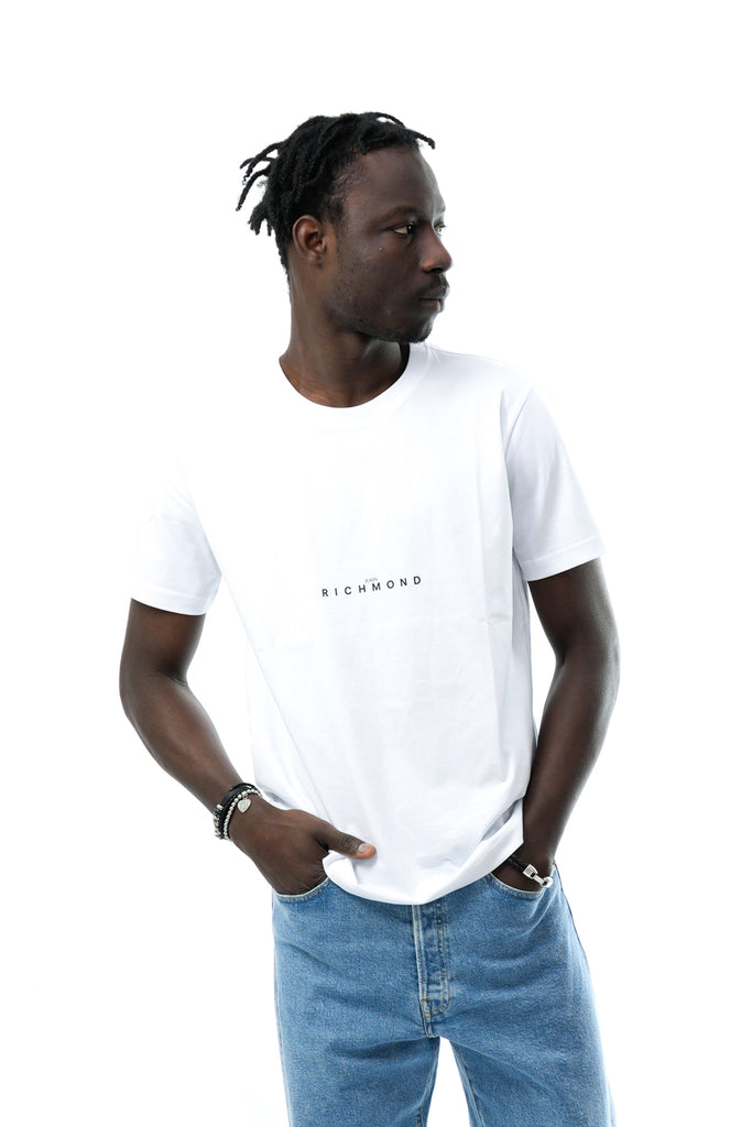 T-shirt Uomo John Richmond RMP24161TSIT WHITE RMP24161TSITWHITE John Richmond