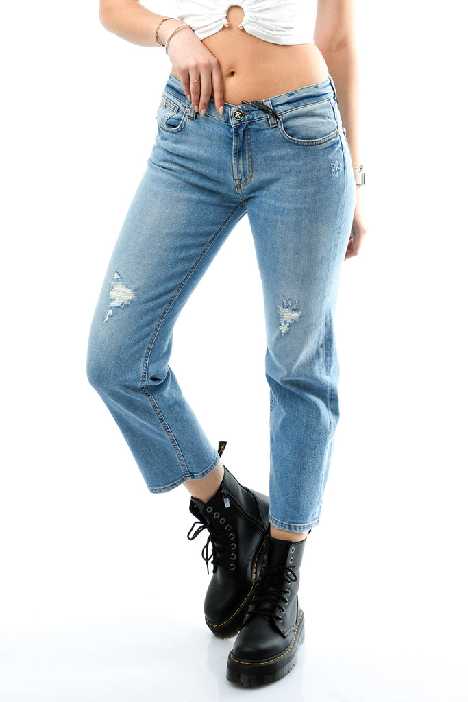 Jeans Donna John Richmond RWP24247JEI5 D BLUE MED RWP24247JEI5 D BLUE MED John Richmond 