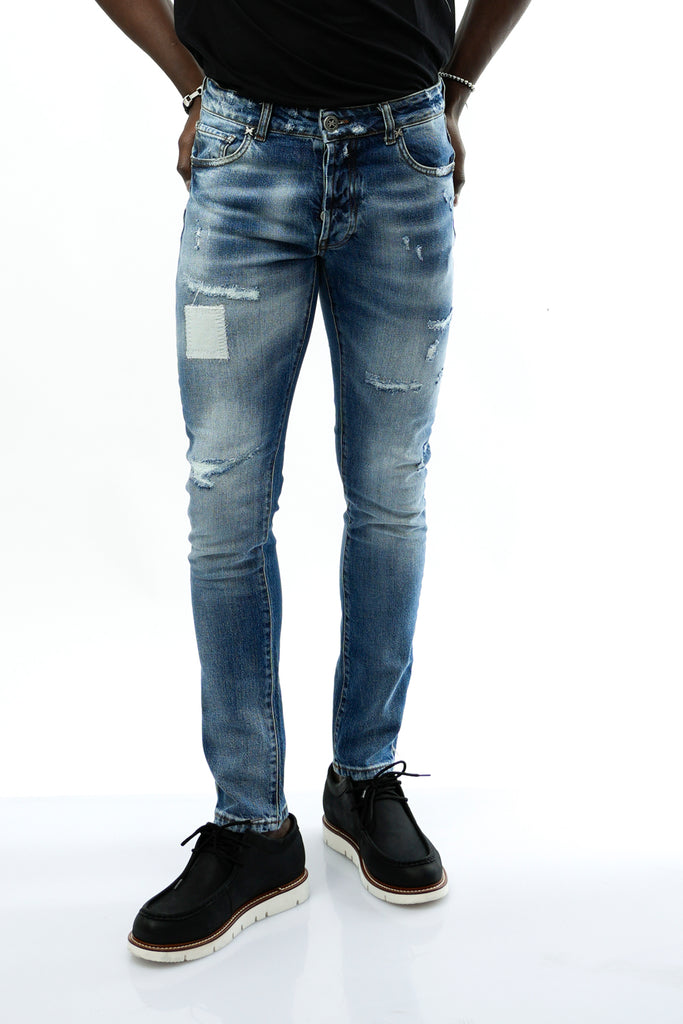 Jeans Uomo John Richmond UMP24239JEPG DENIM BLUE LIGHT UMP24239JEPG DENIM BLUE LIGHT John Richmond 