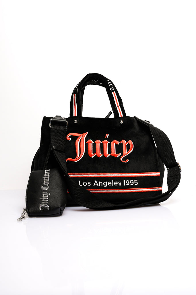 Juicy Couture IRIS VELVET M.SHOPPER BAG VELVETBIJIR5522WTVJG2