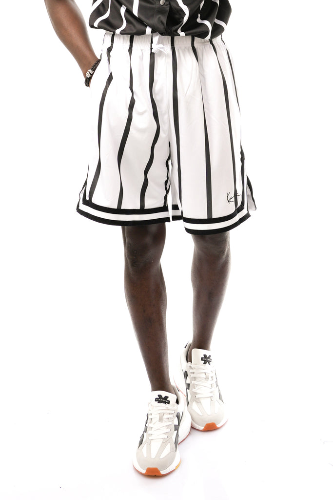 Bermuda Unisex Karl Kani SMALL SIGNATURE STRIPED MESH 6013723 SMALL SIGNATURE STRIPED MESH 6013723 Karl Kani 