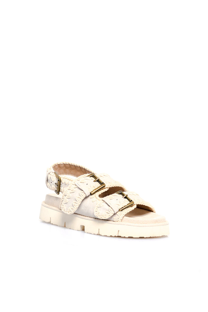 Sandali Donna Mou BIOTWO BUCKLES AND BACK STRAP CHLK BIOTWO BUCKLES AND BACK STRAPCHLK Mou