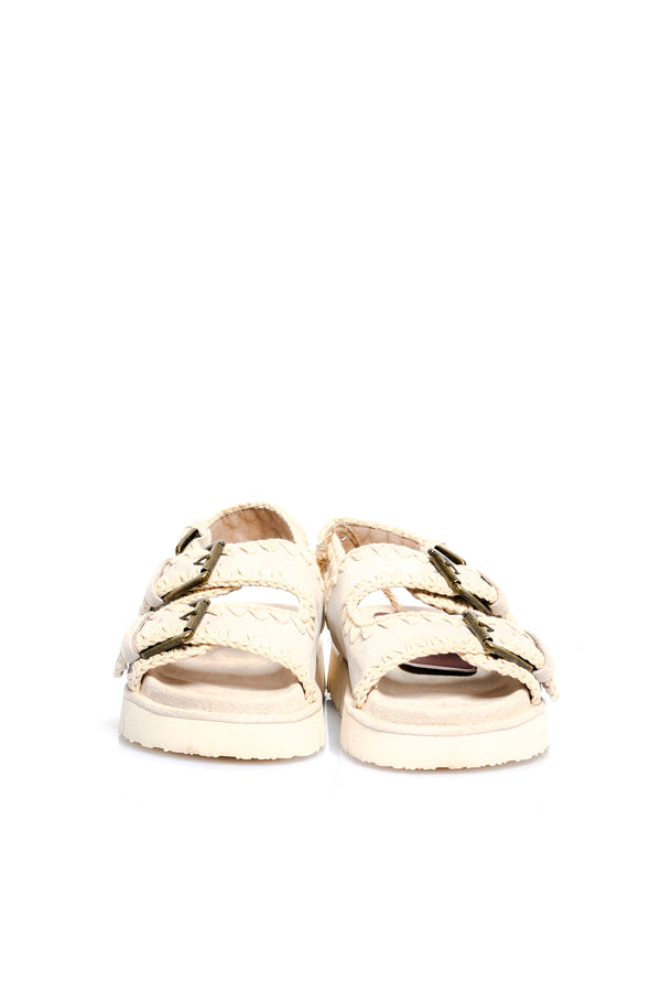 Sandali Donna Mou BIOTWO BUCKLES AND BACK STRAP CHLK BIOTWO BUCKLES AND BACK STRAPCHLK Mou