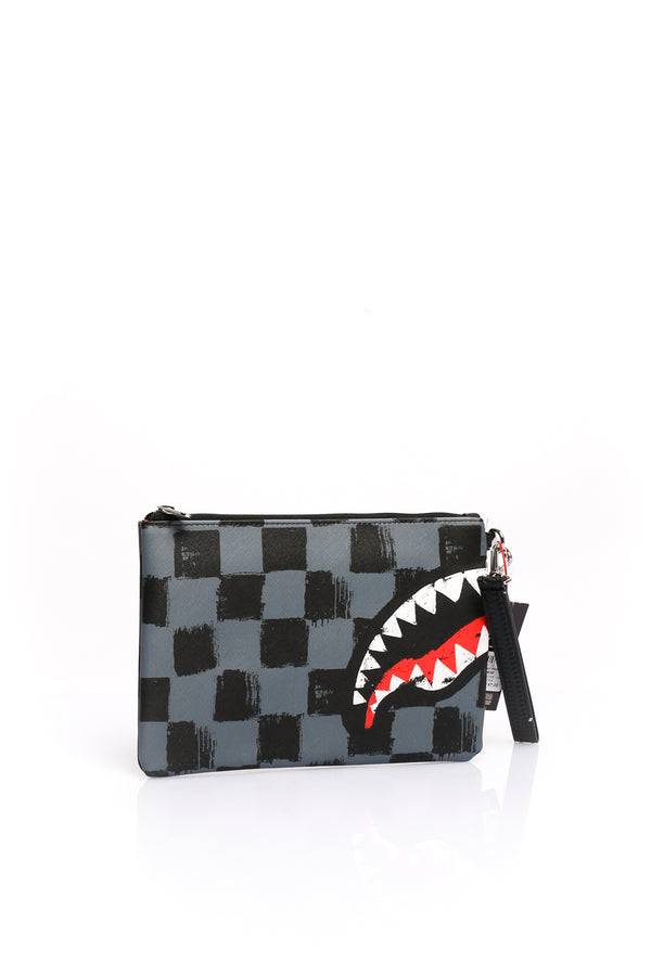 Sprayground SHARKS IN PARIS GRAY PAINT POUCHETTE910B5828NSZ