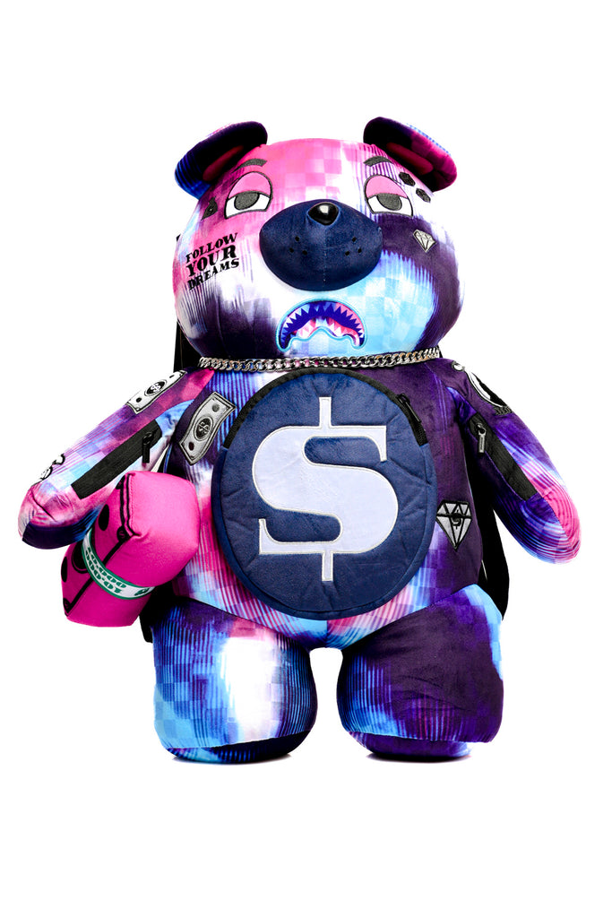 Zaino Unisex Sprayground TYE CHECK TEDDY BEAR 910B6148NSZ  TYE CHECK TEDDY BEAR910B6148NSZ Sprayground