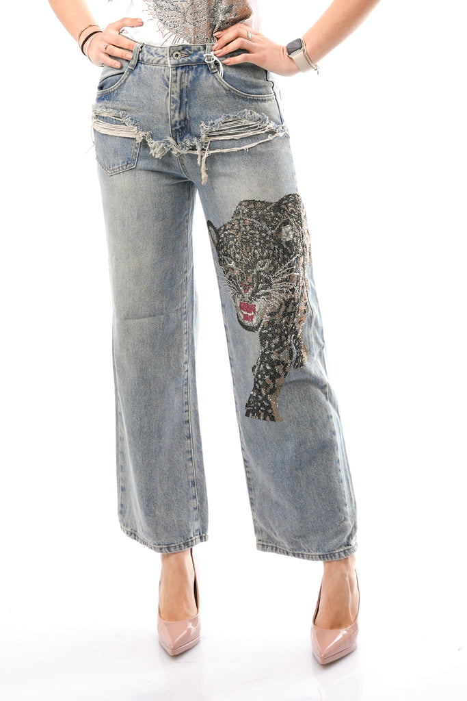 Jeans Donna Stefano Ghilardi 1818 TIGRE ARGENTO 1818 TIGRE ARGENTO Stefano Ghilardi 