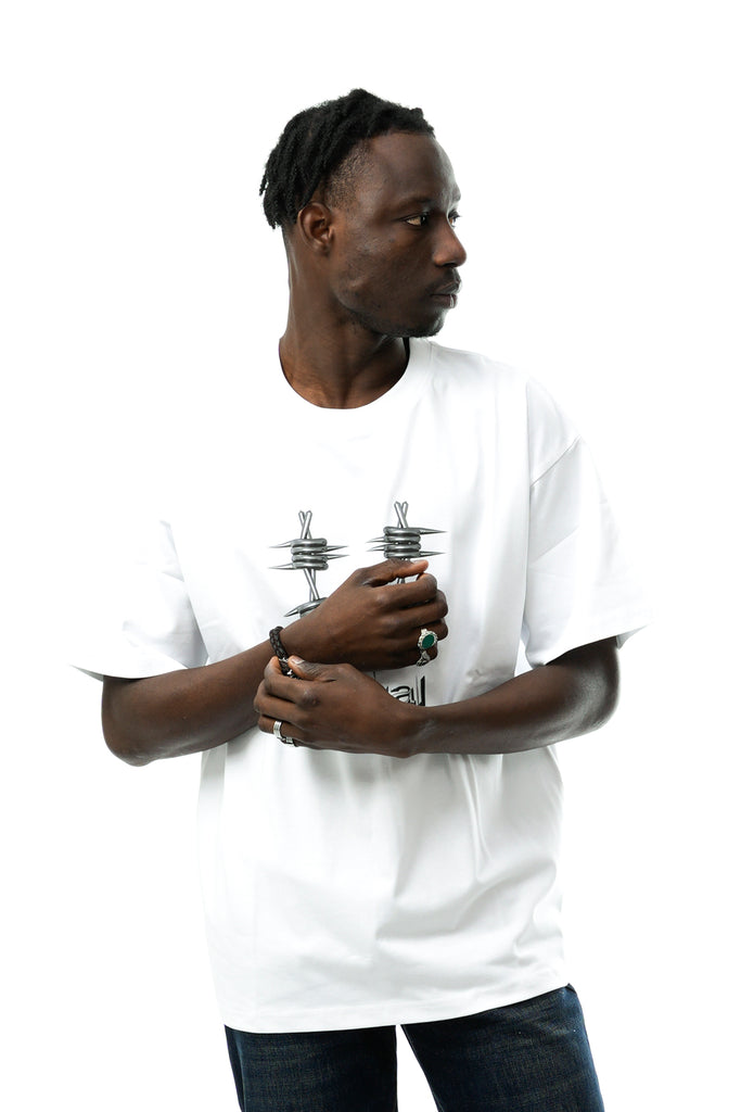 T-shirt Uomo Usual S24T METAL WHT S24T METALWHT Usual