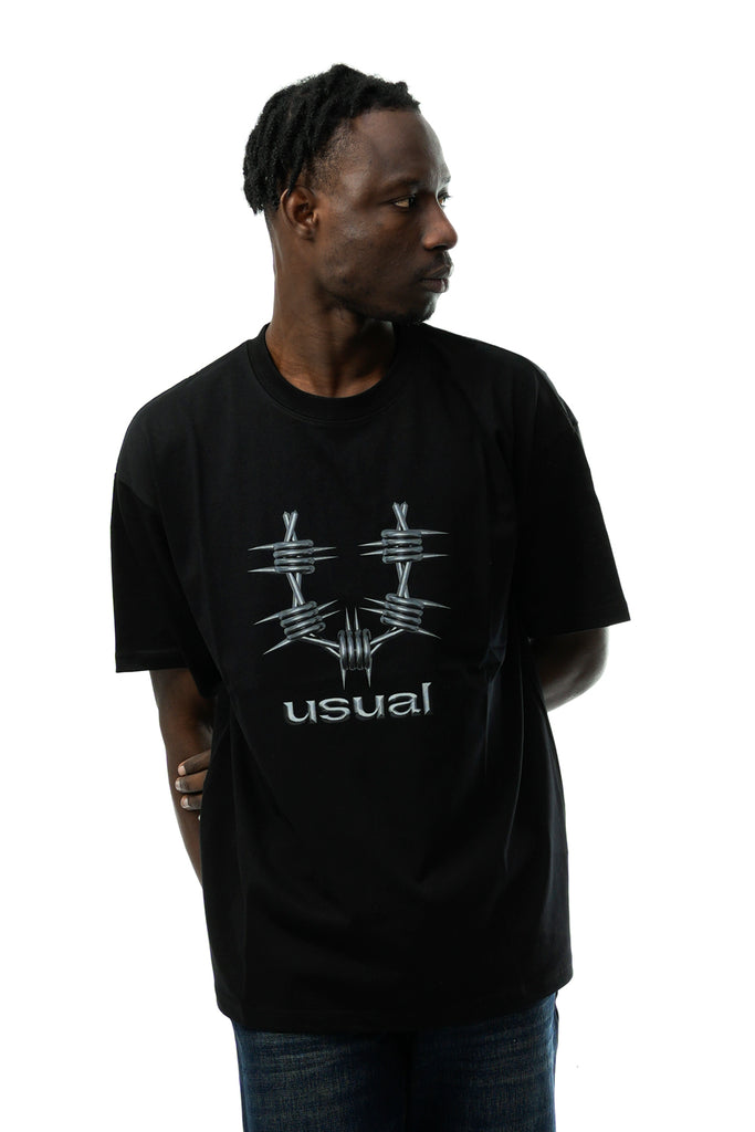 T-shirt Uomo Usual S24T METAL BLK