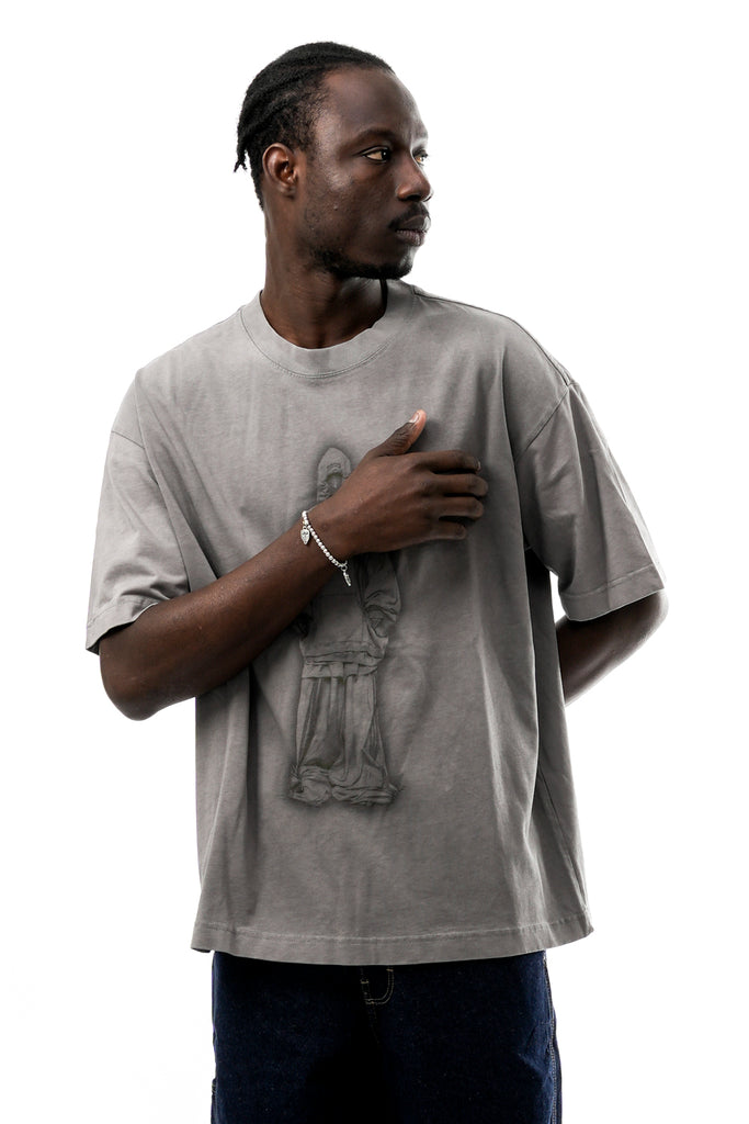 T-shirt Uomo Acupuncture OVER SANT  LIGHT GREY OVER SANT LIGHT GREY Acupuncture 
