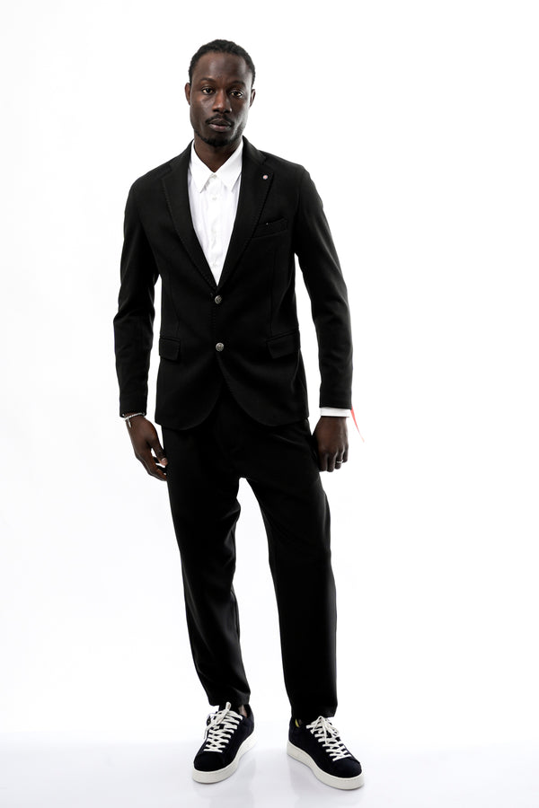 Giacca Uomo Bharnaba MARGHERITA GKS-990 NERO MARGHERITA GKS-990 NERO Bharnaba 