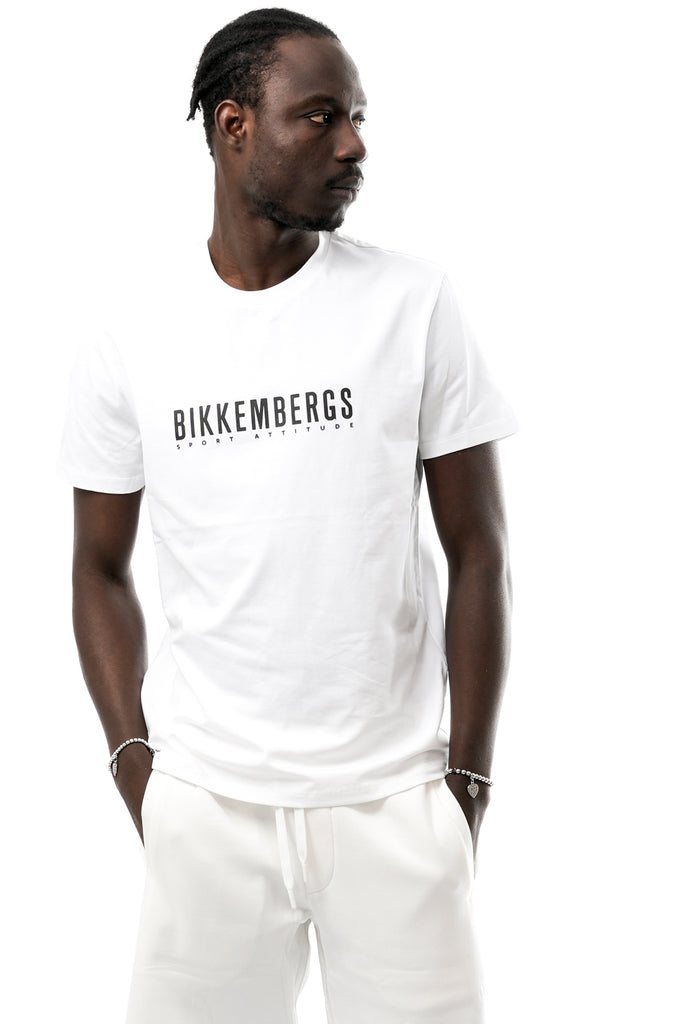 T-shirt Uomo Bikkembergs BMT0713 1000 BMT0713 1000 Bikkembergs 
