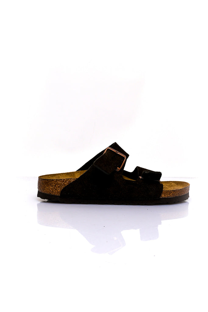 Ciabatta Unisex Birkenstock ARIZONA SFB MOCCA SUEDE LEATHER 951313 ARIZONA SFB MOCCA SUEDE LEATHER 951313 Birkenstock 