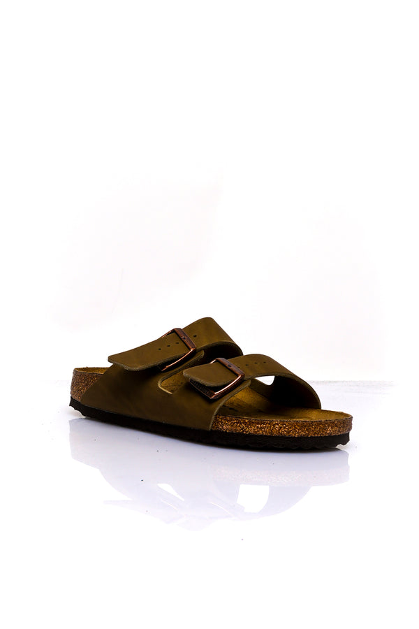 Ciabatta Unisex Birkenstock ARIZONA TABACCO BROWN OILED l 352203 ARIZONA TABACCO BROWN OILED l 352203 Birkenstock 