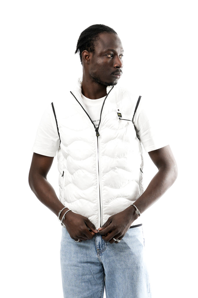 Gilet Uomo Blauer DANNY 25SBLUX02230 100 DANNY 25SBLUX02230 100 Blauer 