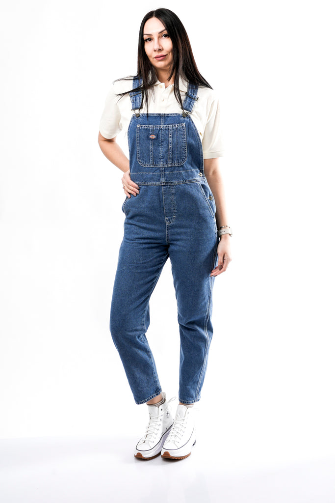 Salopette Donna Dickies DICKIES CLASSIC DENIM BIB W CLASSIC BLUE DICKIES CLASSIC DENIM BIB W CLASSIC BLUE Dickies 