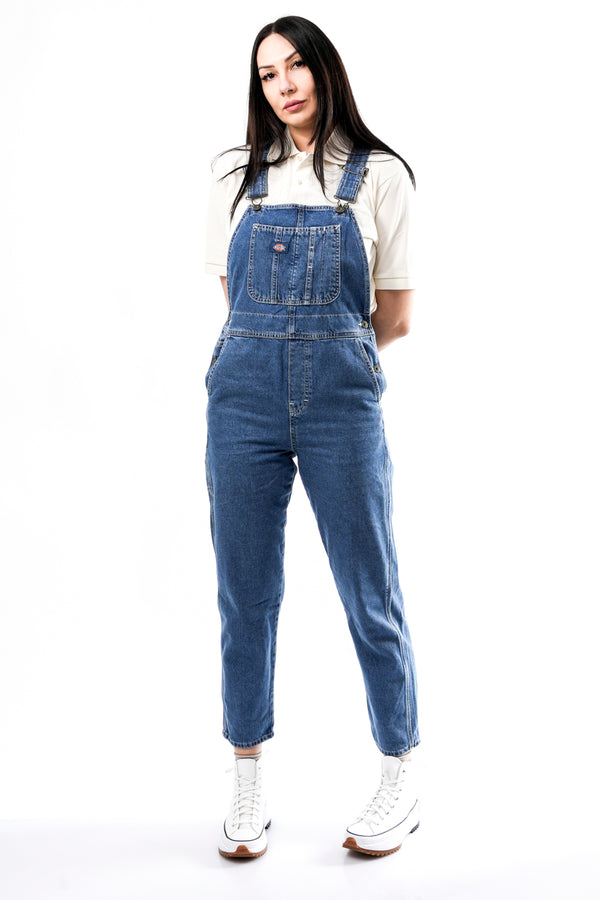 Salopette Donna Dickies DICKIES CLASSIC DENIM BIB W CLASSIC BLUE DICKIES CLASSIC DENIM BIB W CLASSIC BLUE Dickies 