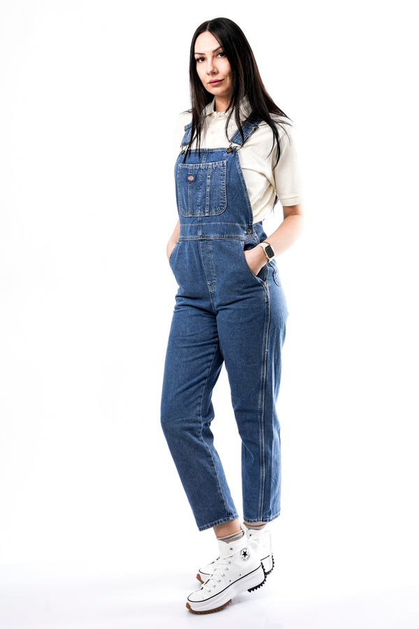 Salopette Donna Dickies DICKIES CLASSIC DENIM BIB W CLASSIC BLUE DICKIES CLASSIC DENIM BIB W CLASSIC BLUE Dickies 