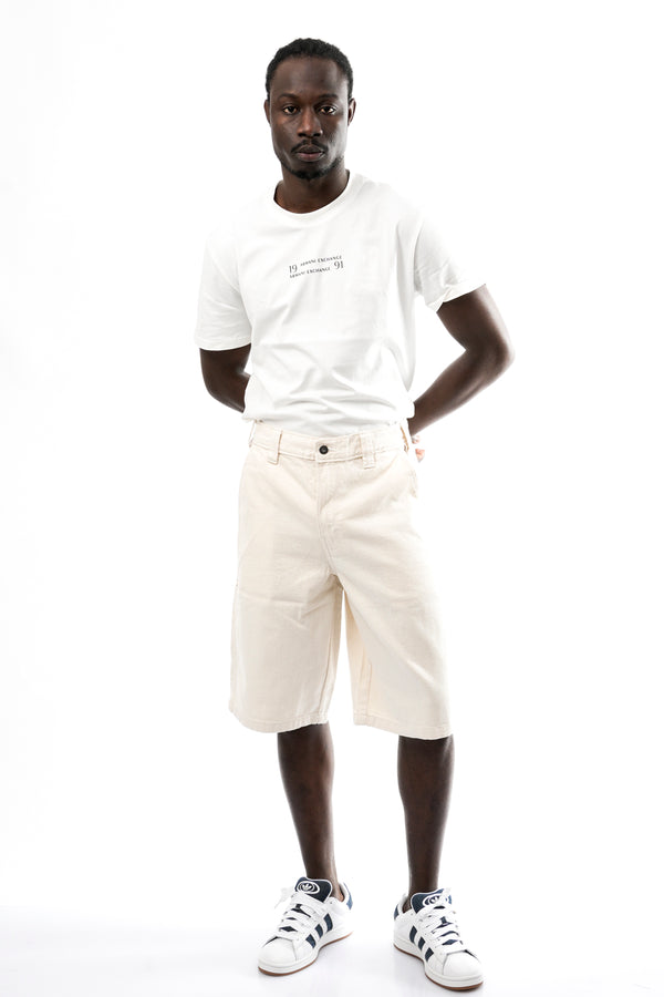 Bermuda Uomo Dickies MADISON DENIM SHORT ECRU MADISON DENIM SHORT ECRU Dickies 