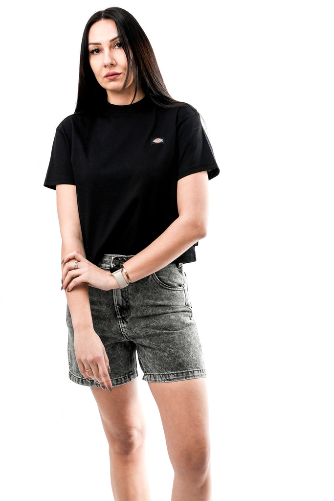 T-shirt Donna Dickies OAKPORT BOXY SS TEE BLACK OAKPORT BOXY SS TEE BLACK Dickies 