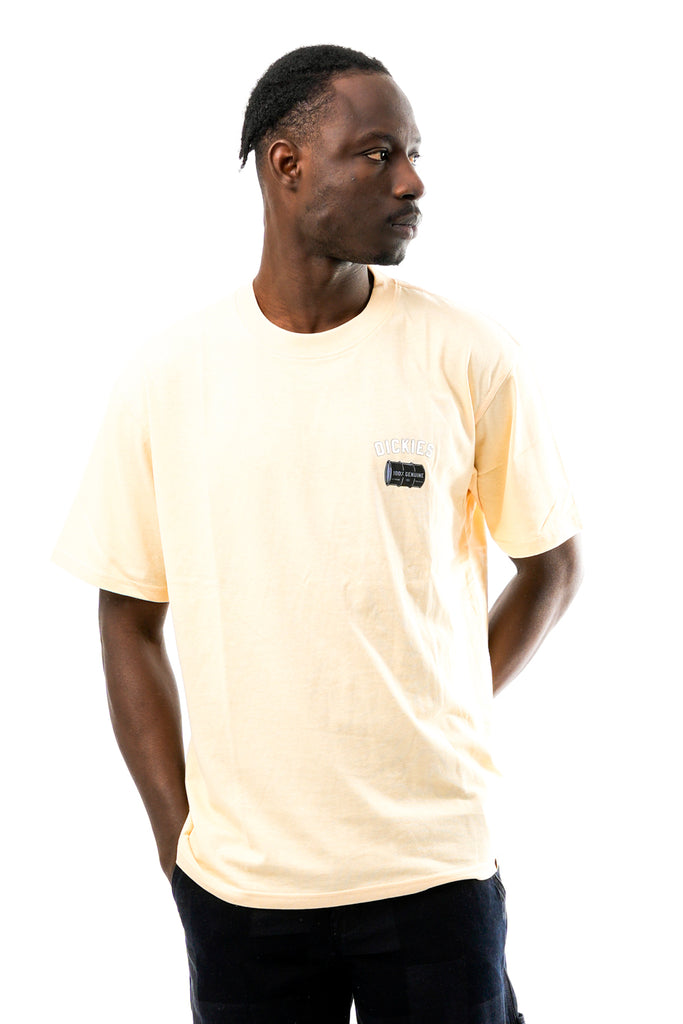 T-shirt Uomo Dickies SERVICE CREW SS TEE CORN HUSK SERVICE CREW SS TEE CORN HUSK Dickies 