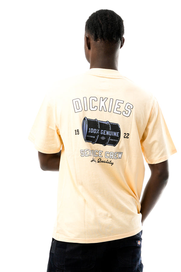 T-shirt Uomo Dickies SERVICE CREW SS TEE CORN HUSK SERVICE CREW SS TEE CORN HUSK Dickies 