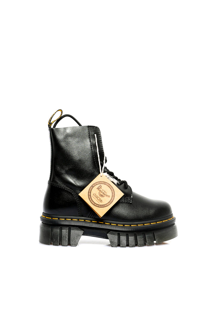 Stivali Donna Dr. Martens AUDRICK 8-EYE BOOT NAPPA LUX BLACK AUDRICK 8-EYE BOOT NAPPA LUX BLACK Dr. Martens 