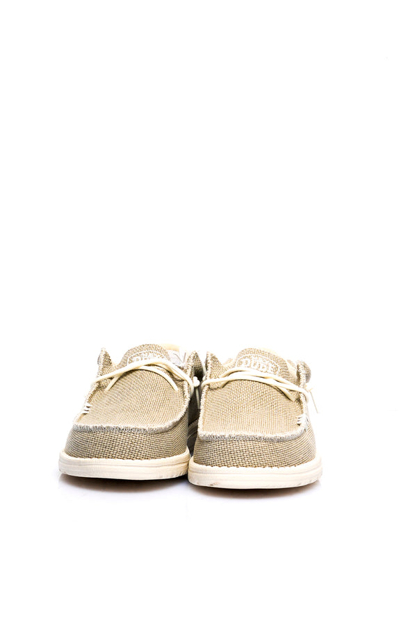 Scarpe Uomo Dude WALLY BRAIDED OFF WHITE WALLY BRAIDED OFF WHITE Dude 