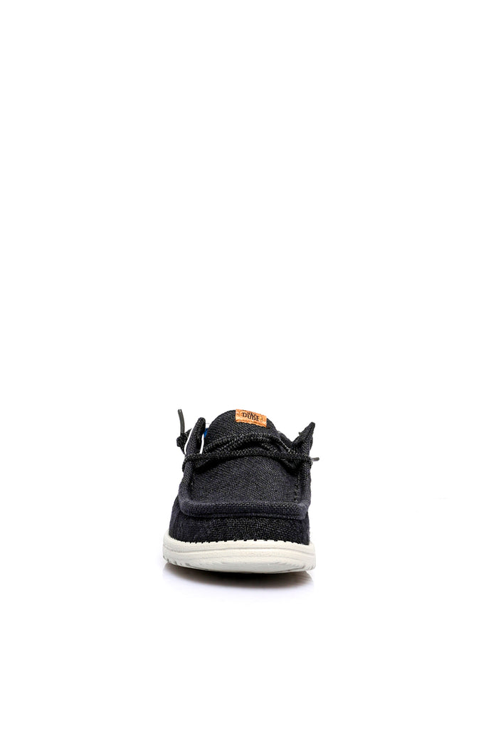 Scarpe Uomo Dude WALLY JUTE BLACK/GRANITE GREY WALLY JUTE BLACK/GRANITE GREY Dude 