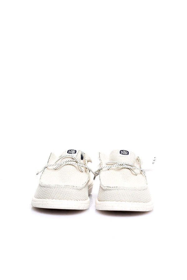 Scarpe Uomo Dude WALLY SPORT MESH WHITE WALLY SPORT MESH WHITE Dude 
