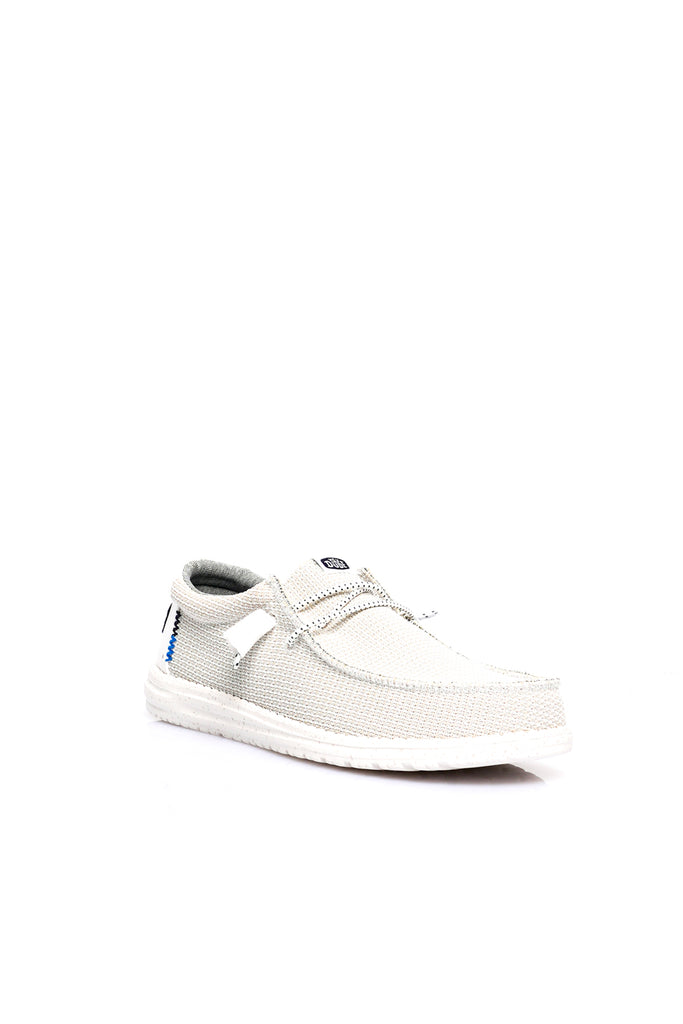 Scarpe Uomo Dude WALLY SPORT MESH WHITE WALLY SPORT MESH WHITE Dude 
