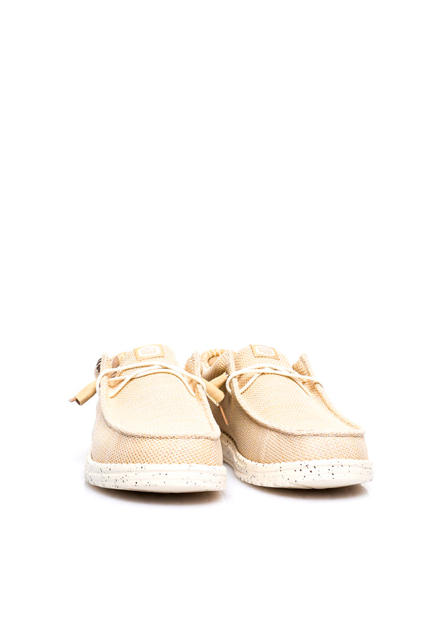Scarpe Uomo Dude WALLY STRETCH SOX IRISH CREAM/EGRET WALLY STRETCH SOX IRISH CREAM/EGRET Dude 