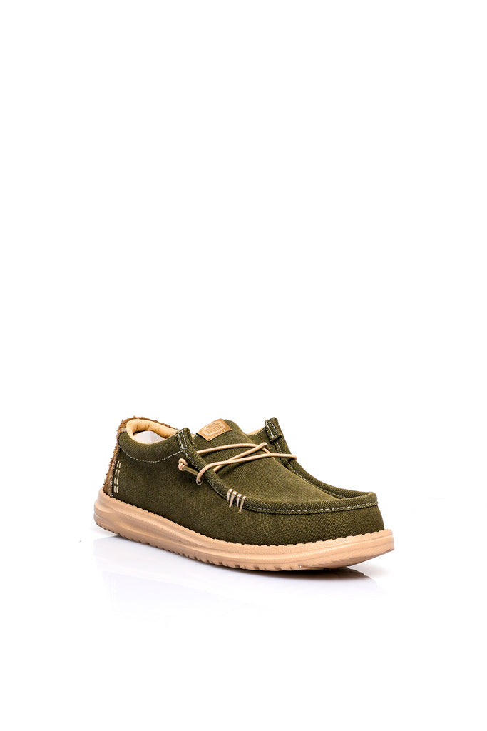Scarpe Uomo Dude WALLY WORKWEAR DUSTY GREEN/IRISH CREAM WALLY WORKWEAR DUSTY GREEN/IRISH CREAM Dude 